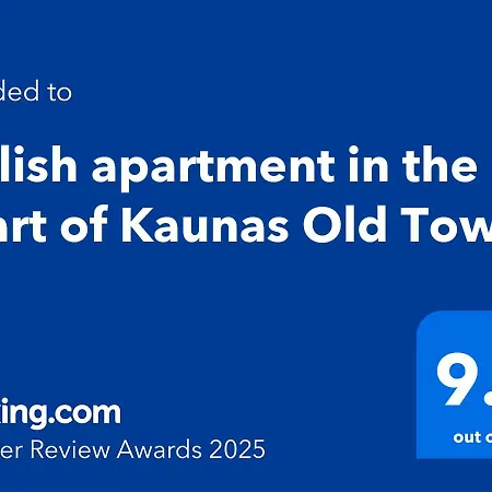 Apartment Stylish In The Heart Of Old Town Kaunas
